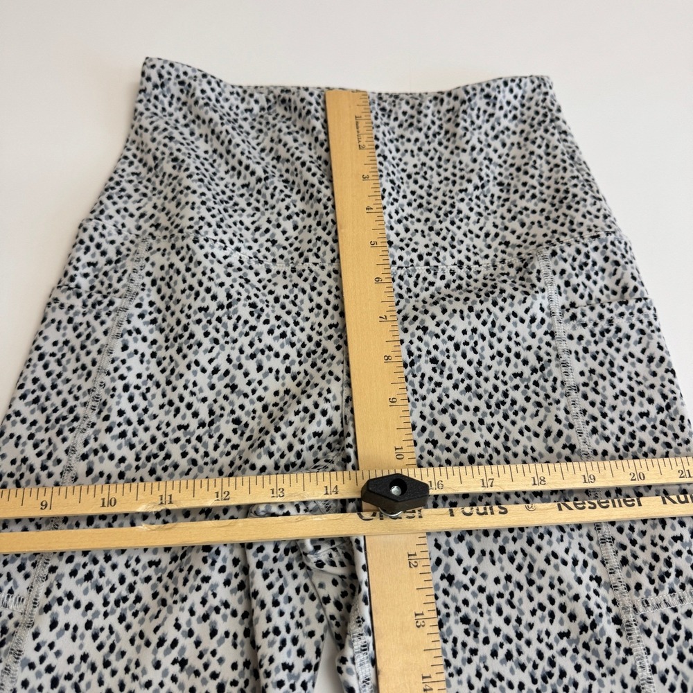Bailey 44 Sport Leggings Women XS Grey Leopard Animal Print Athletic - Picture 7 of 9